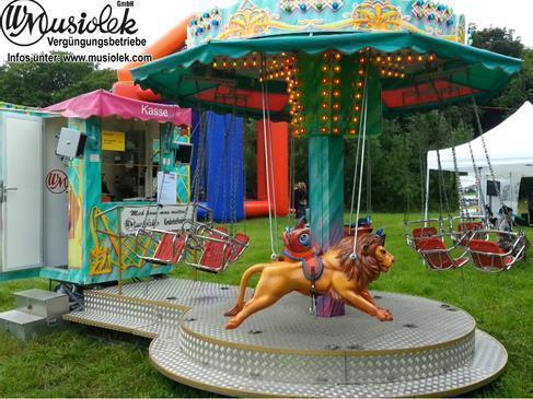 Kinderkettenkarussell Kinderkettenflieger mit Musikanlage und Kasse – 3