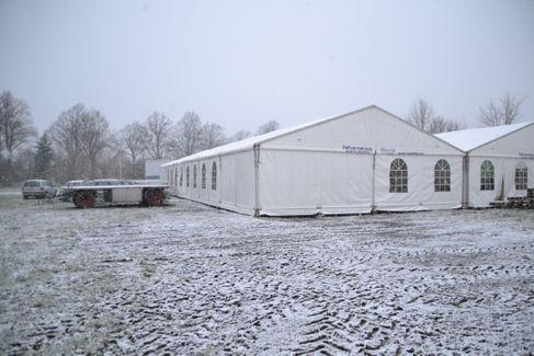 Lagerzelt Bauzelt Lagerhalle mit oder ohne Boden mobil Kurzzeit Langzeit
