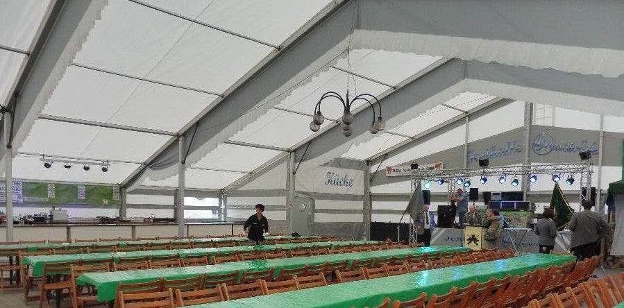 Partyzelt, Vip-Zelt, Festzelt, Festhalle – 2