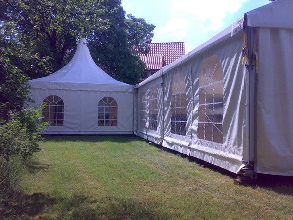 Pagodenzelt mit Boden, 5x5m – 2