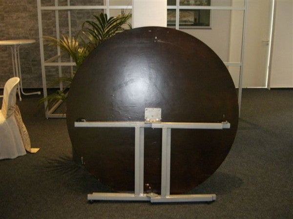 Banketttisch rund, Ø167cm, Zentralfuß – 2