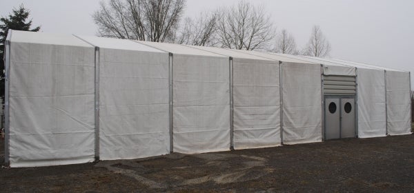 Lagerzelt/ Industriezelt mit 75Kg Schneelast – 2