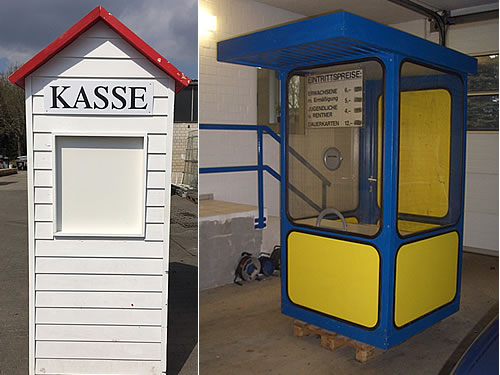 Kassenhaus mieten
