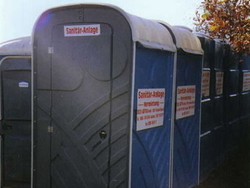 Toilettenkabine-Wasserspülung (incl. Endreinigung und Entsorgung) mieten