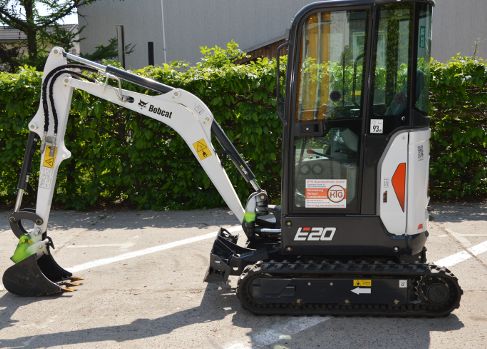 Minibagger 2,0 t Bobcat E 20 – 3