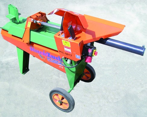 Holzspalter mieten – 6 t Spaltkraft, horizontale Holzauflage für Kaminholz – 3