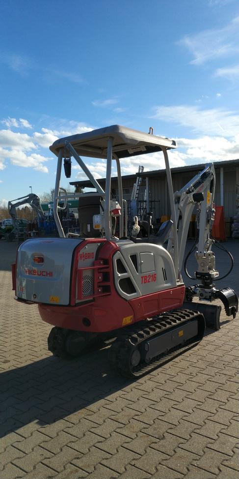 Hybrid-Kompaktbagger 1,9t Takeuchi m. Diesel- u. Elektroantrieb – 3