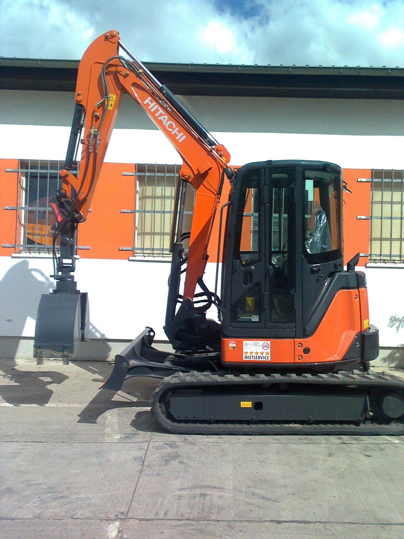 Kompaktbagger 4,8t Hitachi ZX 48 – 2