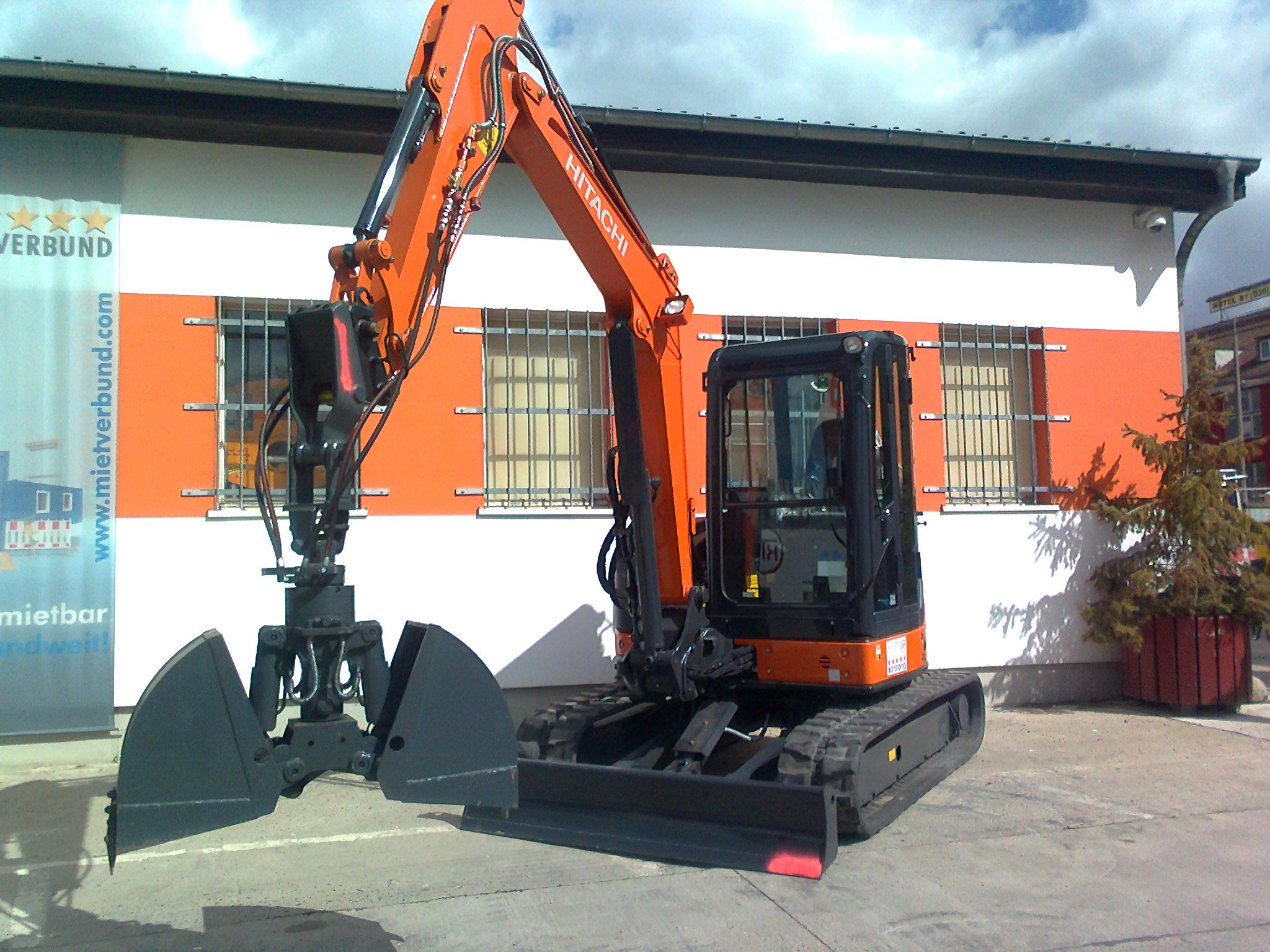 Kompaktbagger 4,8t Hitachi ZX 48 – 3