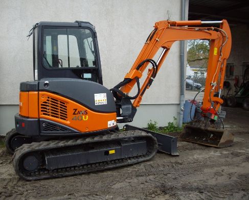 Kompaktbagger 4,8t Hitachi ZX 48 – 4