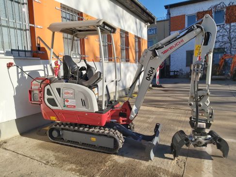 Hybrid-Kompaktbagger 1,9t Takeuchi m. Diesel- u. Elektroantrieb