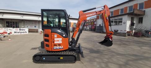 Minibagger 2,6 t Hitachi ZX 26-6 U – 2