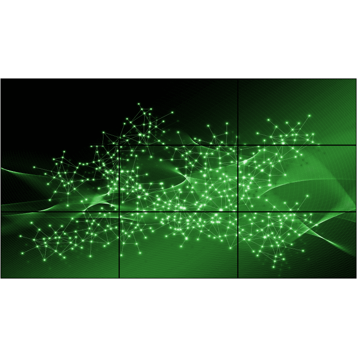 3 x 3 LED-Bildwand 4K UHD mieten bei computermiete.de GmbH & Co. KG
