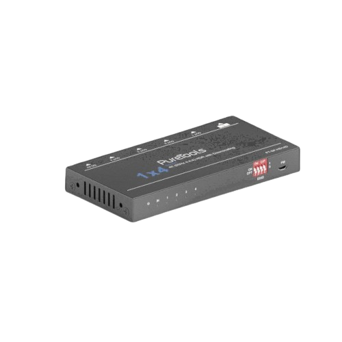 PureTools PT-SP-HD14D 4-fach HDMI-Splitter mit Down-Scaling mieten