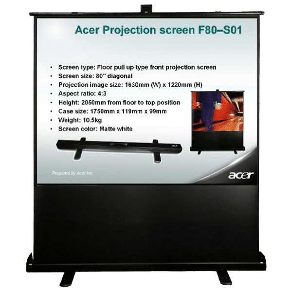 Koffer-Pull Up-Leinwand 163 x 122 cm F80-S01 mieten bei computermiete.de GmbH & Co. KG