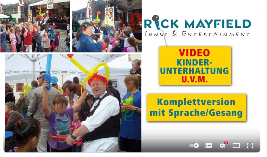 ❤️ Luftballonkünstler ❤️ Ballonshow - Ballonmodellierer für Kinder & Erwachsene z.B. ... für Messe, Promotion, Stadfest, Geburtstag, Kindergeburtstag, Hochzeit - Ballonmodellierer mit Luftballonfigure