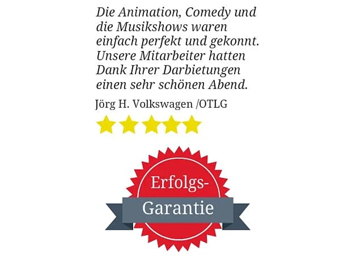 🤣 Comedy Empfangskochchef Paul de la Sauce, komischer Kellner oder Butler James: mit z.B. ... Tischzauberei, interaktiver Komik - Comedy mit Niveau auf höchstem Spaßlevel für Ihre Hochzeit, Geburtsta – 3