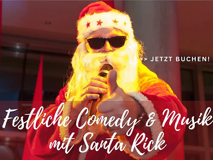 ๐
๐ป Weihnachtsmann - Nikolaus ๐: Musikshow, Comedy, Tischzauberei, Walkact, DJ wie z.B. ... fรผr Ihre Weihnachtsfeier, Firmenfeier, Promotion! Opt.: singender Santa Claus, Geschichten erzรคhlen, Levite