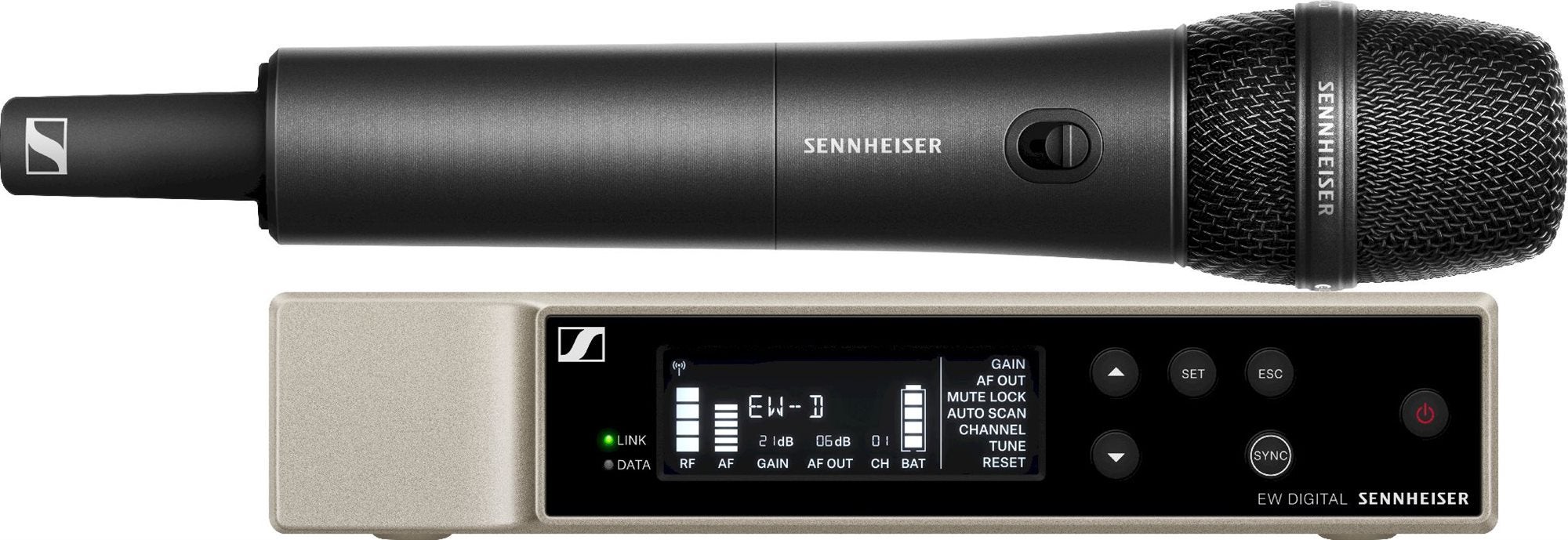 Sennheiser EW-D Funk-Handmikrofon - Gesang, Ansprachen, Konferenzen