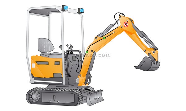 Minibagger 1,8 t – 2