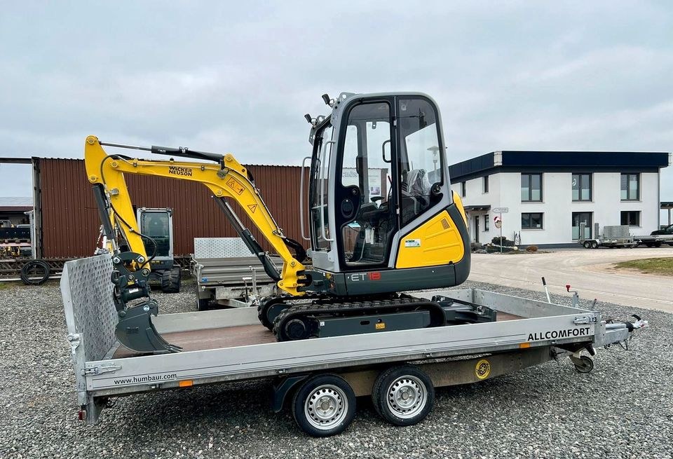 Minibagger 1,8 t Wacker Neuson ET18 Baumaschine mieten in Freystadt – 2