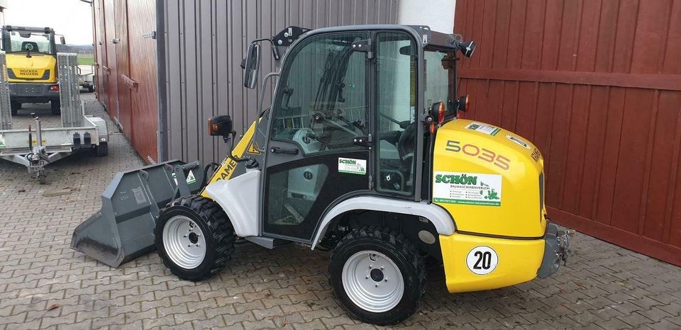 Radlader 5035 2,0t Baumaschine Wacker Neuson mieten in Freystadt – 2
