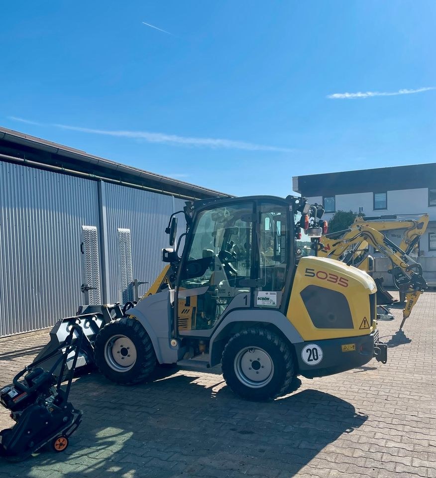 Radlader 5035 2,0t Baumaschine Wacker Neuson mieten in Freystadt
