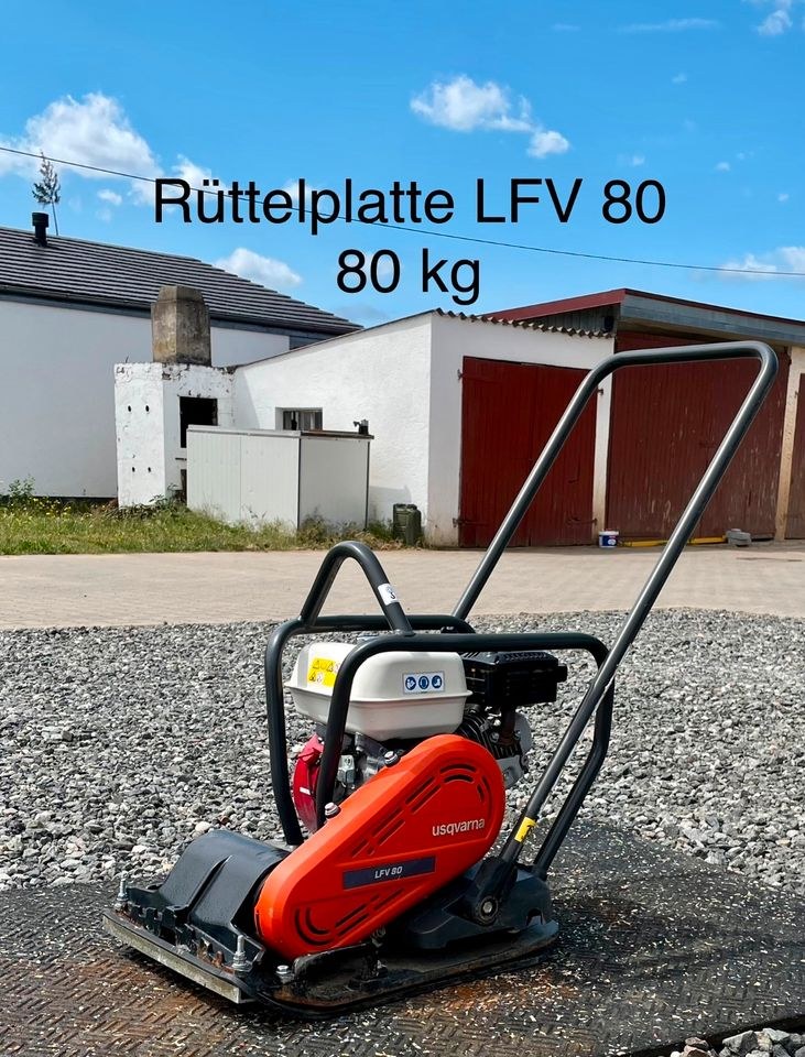 Rüttelplatten Stampfer Vibrationsplatten mieten in Freystadt – 3