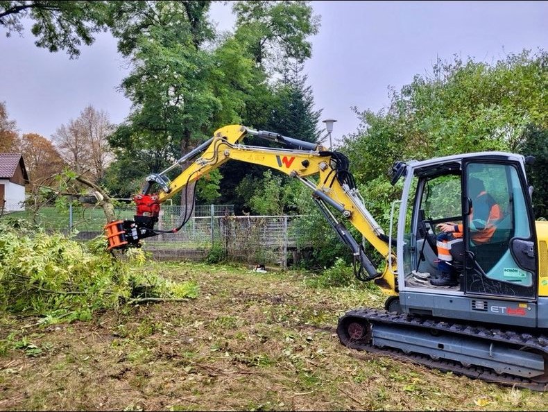 Minibagger 6,5t Wacker Neuson ET65 Baumaschine mieten in Freystadt – 2