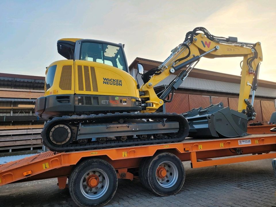 Minibagger 9,0t mieten in Freystadt – für Garten, Einfahrt & Fundament – 2