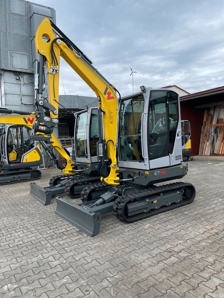 Minibagger 3,5t Wacker Neuson ET35 Baumaschine mieten in Freystadt – 3