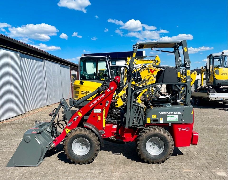 Radlader 1,5t Weidemann 1140 mieten bei Baumaschinenverleih Schön – 2