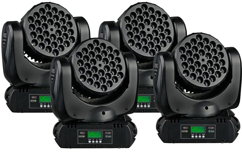 Sehr heller, kompakter Movinghead Briteq BT-W36L3 mit DMX, Sound to Light, Fernbedienung – 4