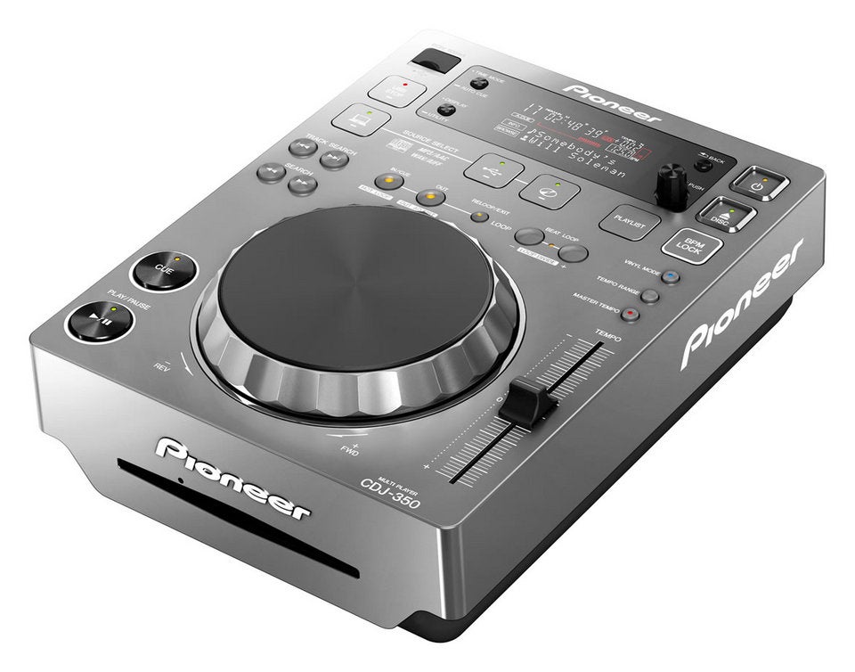 Pioneer DJ Case , 2x CDJ-350 Mediaplayer + DJM-350 Mischpult. Tolles DJ Set für Aufzeichung & Wiedergabe – 2