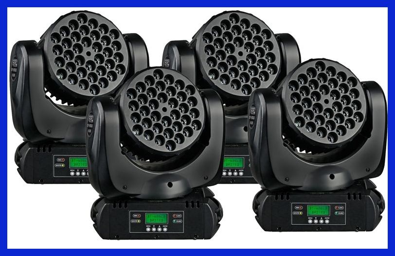 Sehr heller, kompakter Movinghead Briteq BT-W36L3 mit DMX, Sound to Light, Fernbedienung