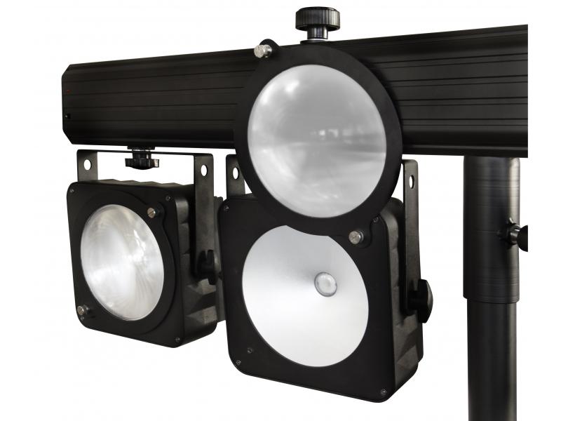 LED Lichtanlage mit 4 x 36 Watt, inklusive Fußcontroller - JB-Systems COB-4 Bar – 2