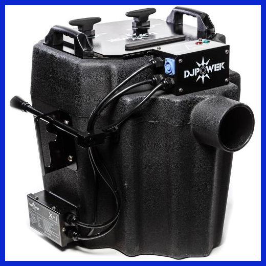 Trockeneis Bodennebler DJ-Power X1. Toller Output und erstklassiger Bodennebel