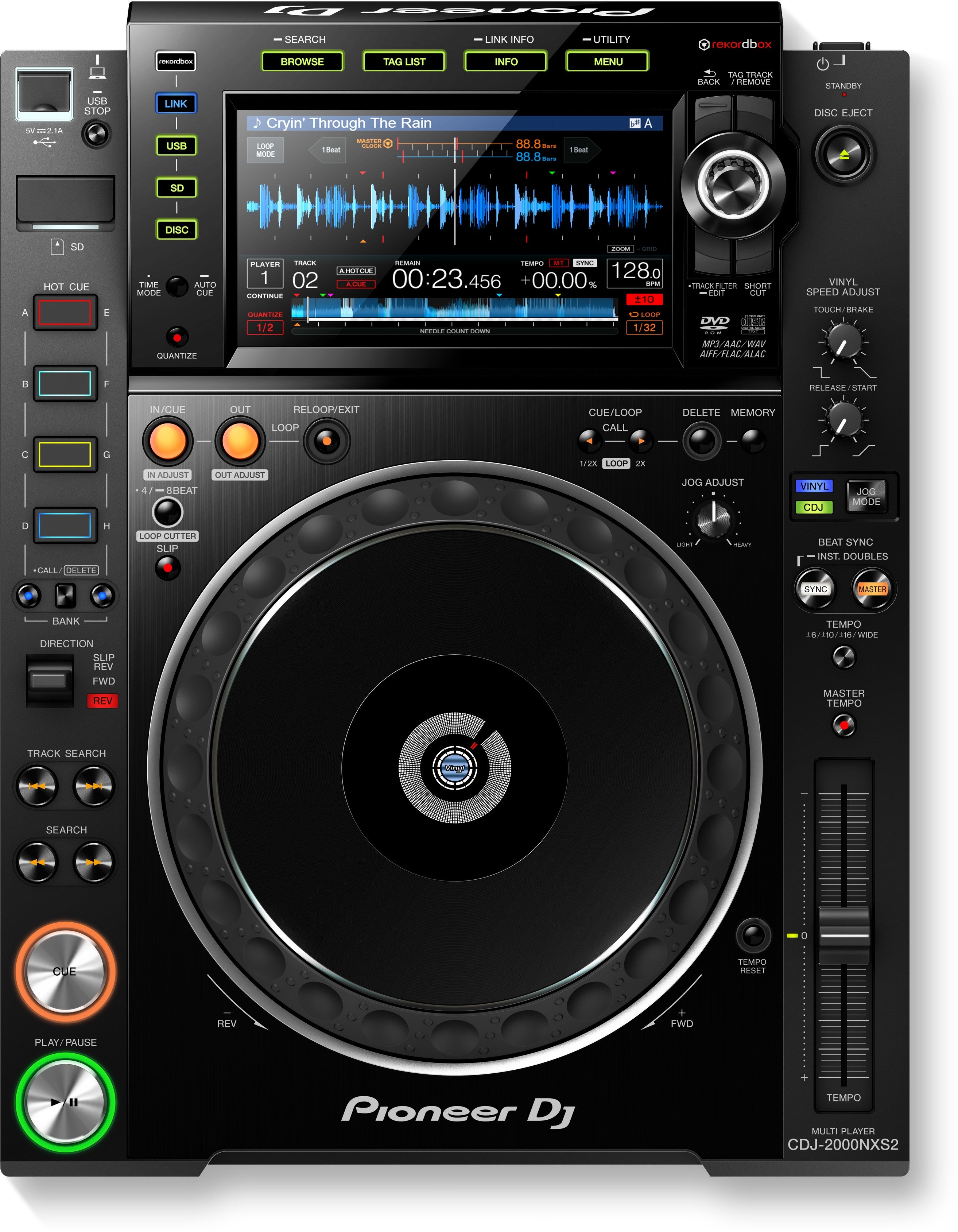 CDJ-2000NXS2 Der Club Standard von Pioneer. NEXUS 2