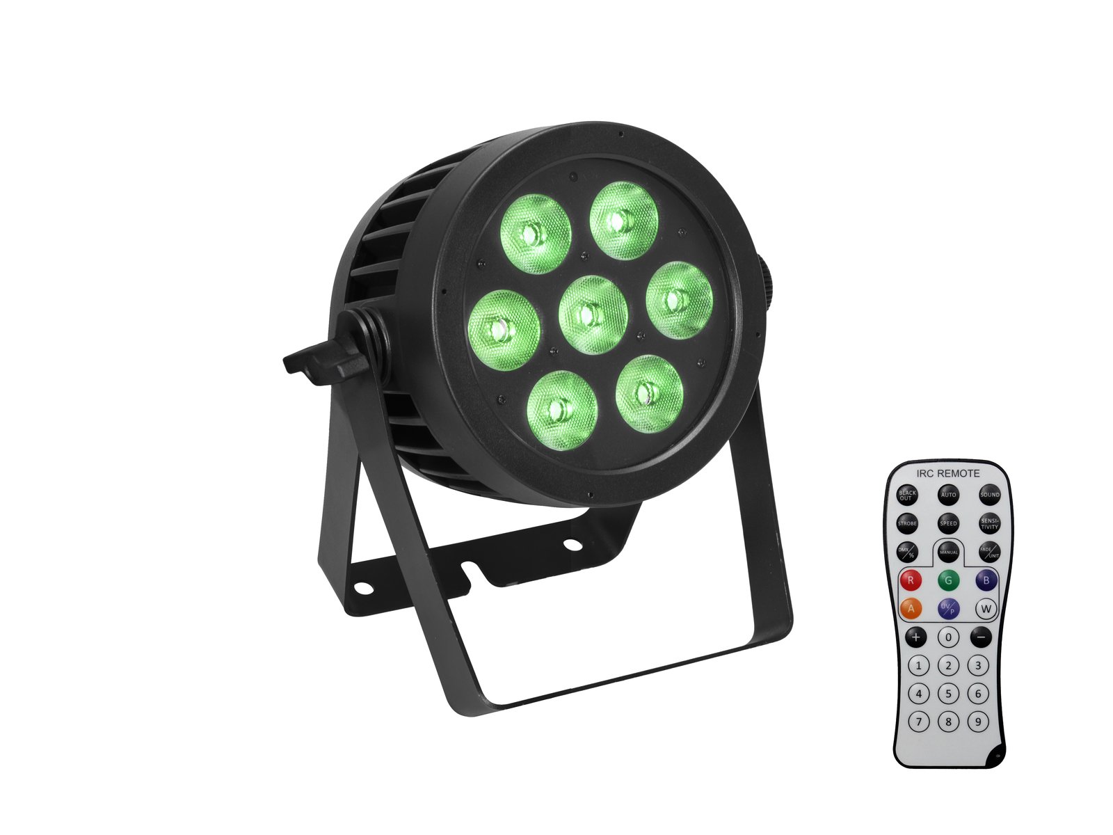 EUROLITE LED IP PAR7x8W QCL Spot mieten bei LTT Eventtechnik, Inhaber Sven Zarske