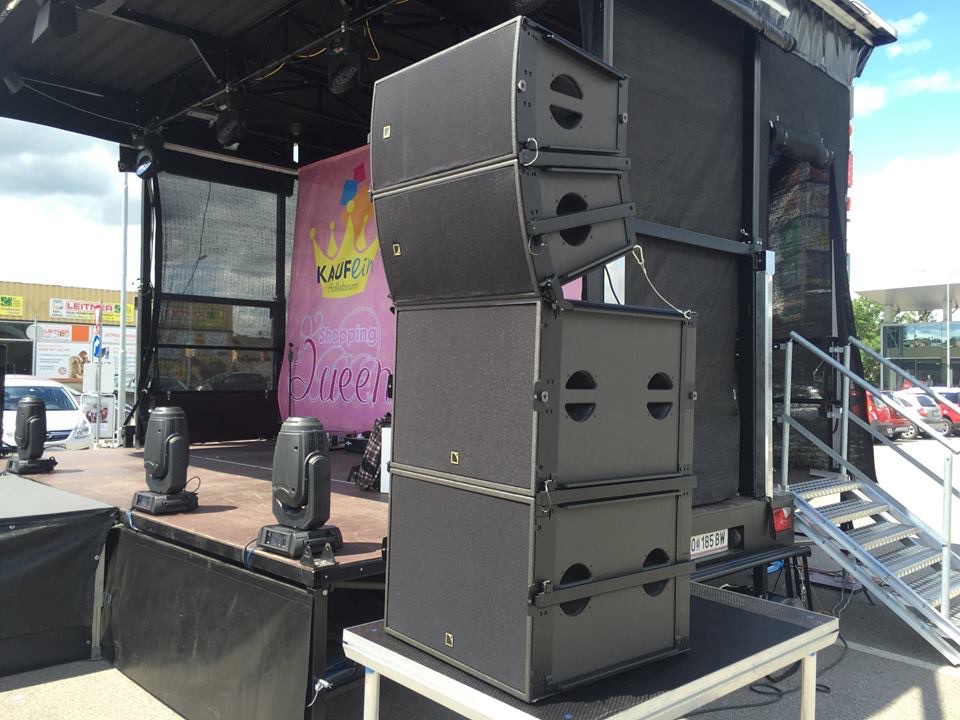 Tonsystem 3 L-Acoustics ARCS mieten bei LTT Eventtechnik, Inhaber Sven Zarske