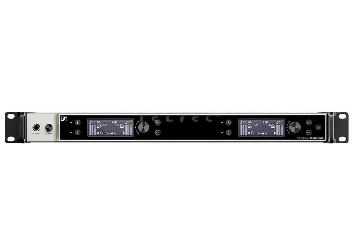 Sennheiser EW-DX EM4 Dante mit 2 SKM Handsender und 2 HSP4 mieten