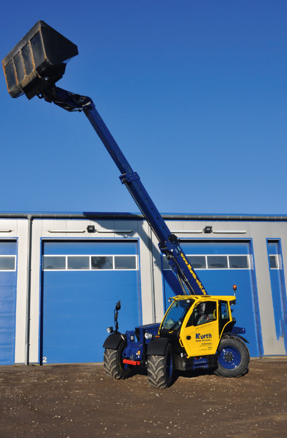 Teleskopstapler (starr) TSS3810 mieten bei Kurth Autokrane GmbH & Co. KG