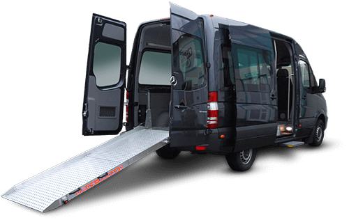 Mercedes-Benz Sprinter Bus mit Rollstuhlrampe ab 219,00 €/Tag mieten