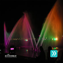 4c wassershowanlage inselsystem mieten bei Watershow.de GmbH