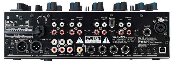 Denon DN-X 1500 DJ Mixer 8 Kanal – 3