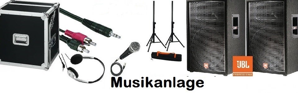 Komplette Tonanlage