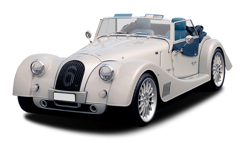 Morgan Plus Six mieten bei Elite Rent-a-Car (HQ: Rue des Pâquis 51, 1201 Genf, Schweiz)