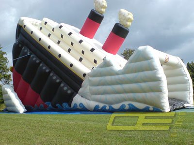 Riesenrutsche Titanic mieten bei Oppermann Events