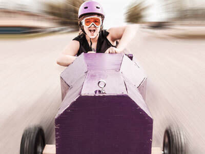 Seifenkisten Team Derby mieten bei Oppermann Events
