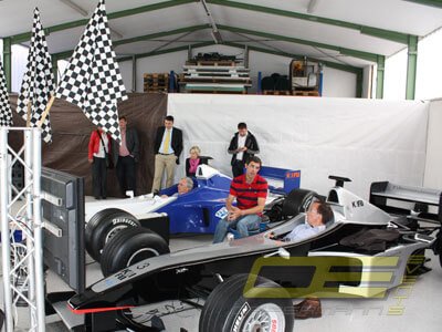 Formel 1 Simulator mieten bei Oppermann Events